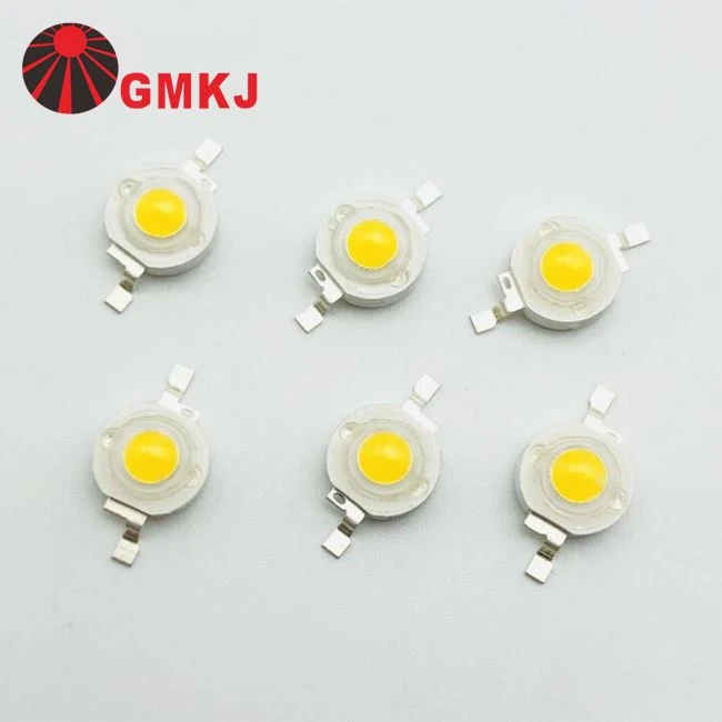 1W 3W 10000K K1 Fais Fab LED Chip Txias Dawb Rau Reef Teeb Pom Kev Zoo